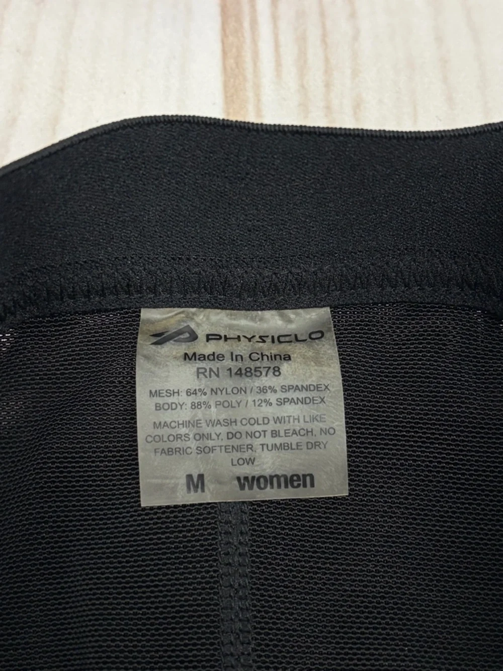 Physiclo Pro Resistance Leggings Black Sz M - Picture 8 of 14